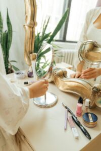 Produtos preparação de pele para a maquiagem